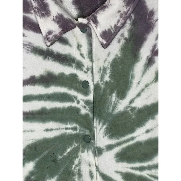 Lacausa Womens Kismet Jacket Size XL Snap Front In Sugarplum Swirl NWT - Picture 5 of 13